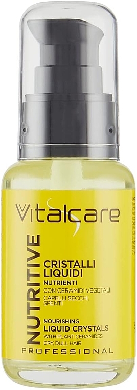 Liquid Crystals for Dry & Weakened Hair - Vitalcare Professional Nutritive Cristalli Liquidi — photo N1