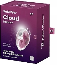 Vacuum Stimulator - Satisfyer Cloud Dancer Red Print — photo N2