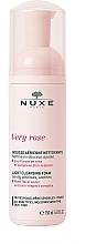 Fragrances, Perfumes, Cosmetics Light Cleansing Facial Foam - Nuxe Very Rose Light Cleansing Foam