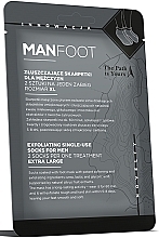 Fragrances, Perfumes, Cosmetics Exfoliating Foot Socks-Mask - ManFoot Exfoliating Foot Mask Men XL Cream