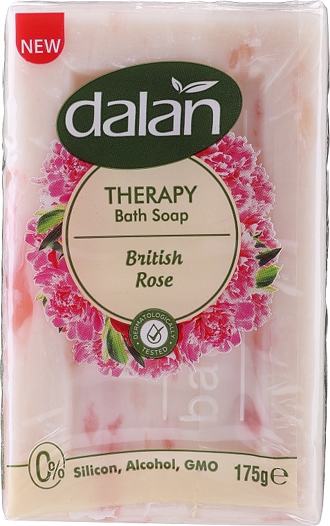 Bath Soap "Milk & Rose" - Dalan Therapy Bath Milk Protein & Rose — photo N1