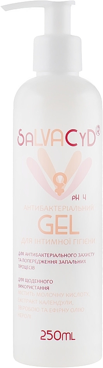 Intimate Hygiene Gel 'Antibacterial' - Green Pharm Cosmetic Salvacyd Intim Gel — photo N2