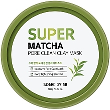 Cleansing Face Clay Mask - Some By Mi Super Matcha Pore Clean Clay Mask — photo N1