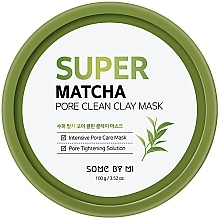 Fragrances, Perfumes, Cosmetics Cleansing Face Clay Mask - Some By Mi Super Matcha Pore Clean Clay Mask