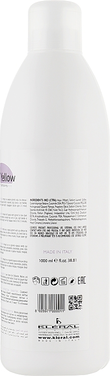 Anti-Yellow Shampoo - Kleral System Anti-Yellow Shampoo — photo N4