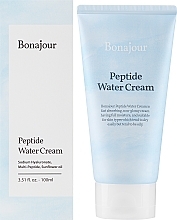 Refreshing & Moisturizing Peptide Cream - Bonajour Peptide Water Cream — photo N2