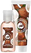 Fragrances, Perfumes, Cosmetics Set - Oriflame Coconut Set (h/cr/75ml + h/gel/50ml)