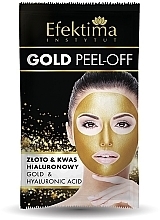 Face Peeling Mask - Efektima Instytut Gold Peel-Off Face Mask — photo N1