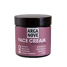 Fragrances, Perfumes, Cosmetics Natural Nourishing & Regenerating Face Cream - Arganove Face Cream Nourishing