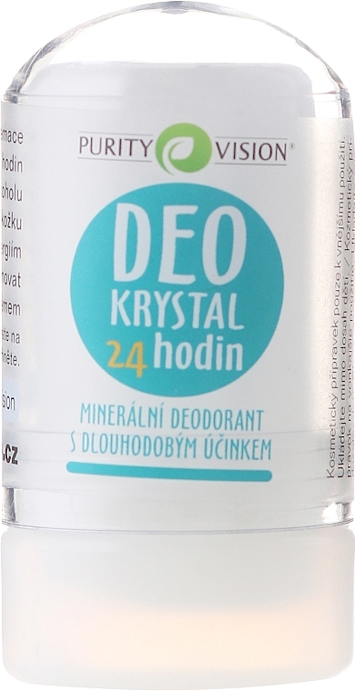 Mineral Deodorant - Purity Vision Deo Krystal 24 Hour Mineral Deodorant  — photo N7