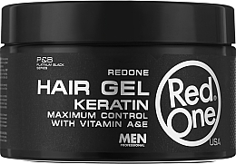 Fragrances, Perfumes, Cosmetics Ultra-Strong Hold Hair Gel with Keratin - Red One Hair Gel Keratin