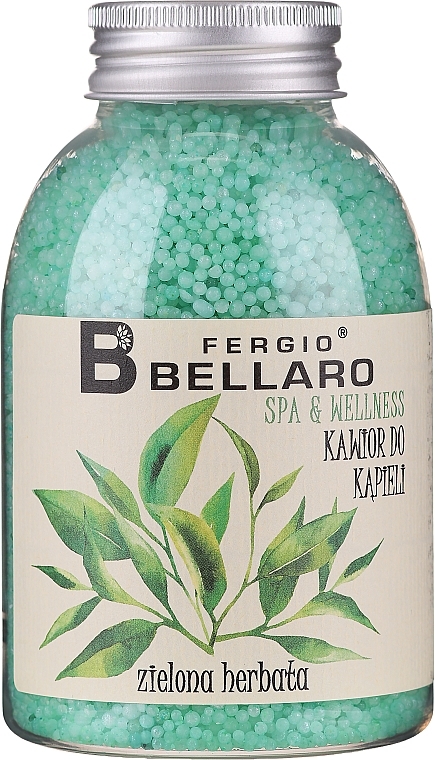 Bath Caviar "Green Tea" - Fergio Bellaro Green Tea Bath Caviar — photo N1