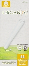 Organic Cotton Tampons with Applicator, 16 pcs - Corman Organyc Internal Regular — photo N1