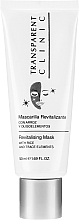 Fragrances, Perfumes, Cosmetics Revitalising Facial Mask - Transparent Clinic Mascarilla Revitalizante