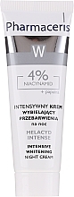 Whitening Cream - Pharmaceris Melacyd Intense Whitening Night Face Cream — photo N1