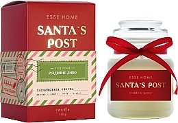 Esse Home Santa's Post - Scented Candle "Christmas Miracle" — photo N3
