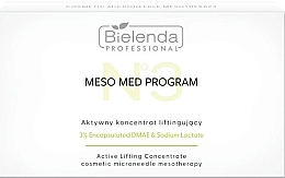 3% Encapsulated DMAE Lifting Concentrate - Bielenda Professional Meso Med Program Active Lifting Concentrate — photo N1