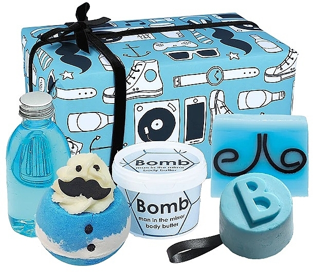 Set, 5 products - Bomb Cosmetics New Age Hipster Gift Pack — photo N1