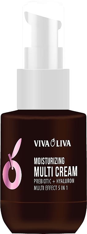 Moisturizing Multi Face Cream - Viva Oliva Prebiotic + Hyaluron Moisturizing Multi Cream SPF 15 — photo N1