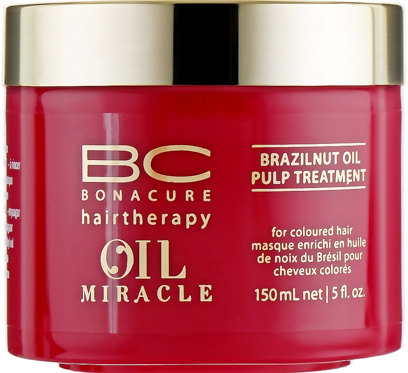 Brazilnut Oil Hair Mask - Schwarzkopf Professional Bonacure BC Miracle Brazilnut Oil Pulp Treatment — photo N1