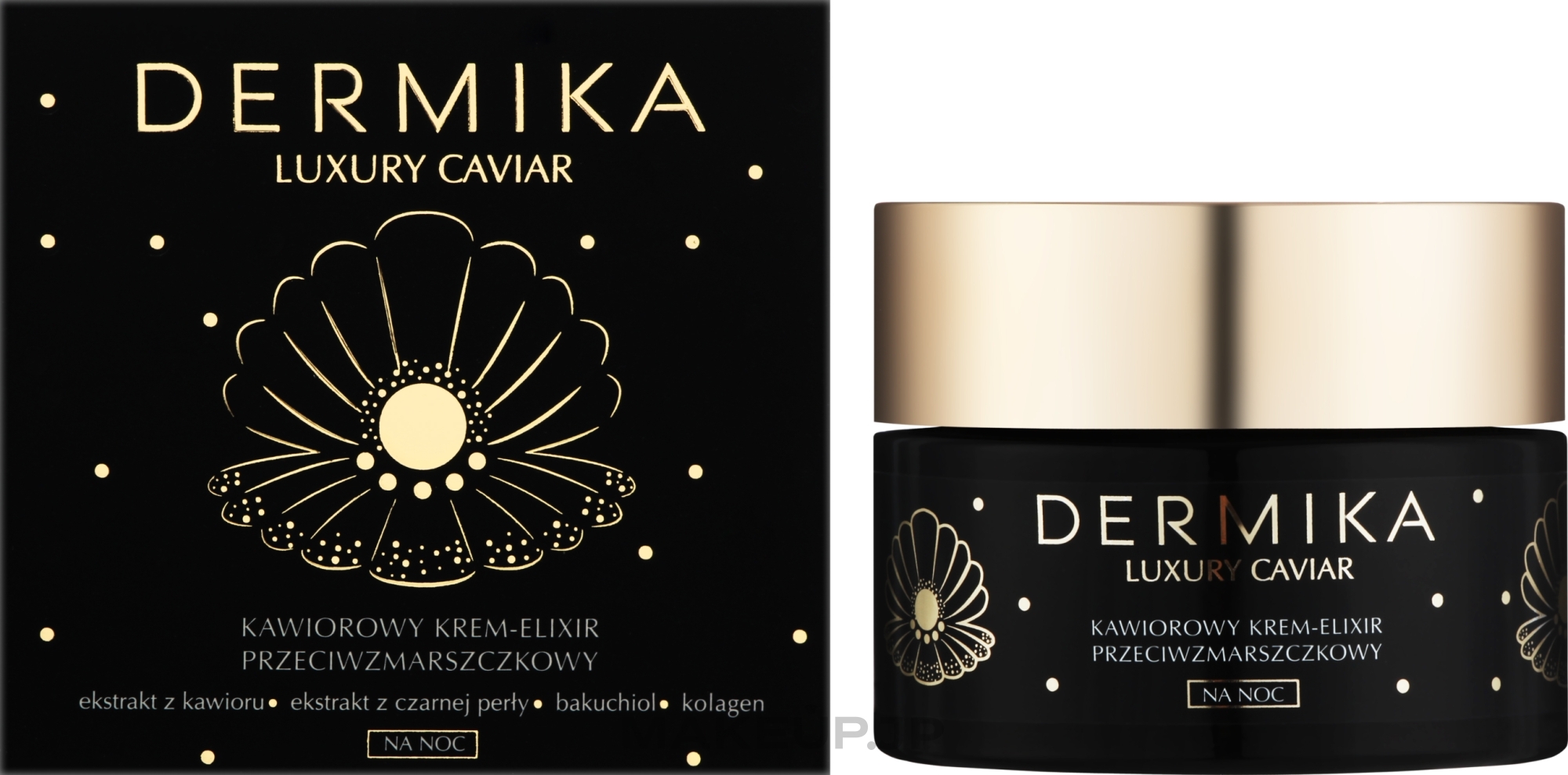 Anti-Wrinkle Night Cream Elixir - Dermika Luxury Caviar Cream Elixir — photo 50 ml
