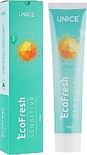 Fragrances, Perfumes, Cosmetics Day Toothpaste for Sensitive Teeth - Unice Toothpaste EcoFresh Sensitive Day