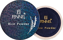 Fragrances, Perfumes, Cosmetics Compact Rice Powder with Mirror - Fennel Rice Powder (Light)