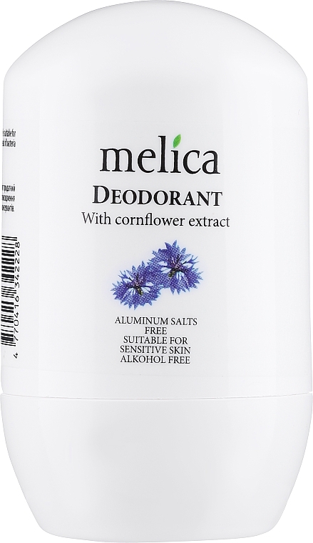 GIFT! Roll-On Deodorant with Cornflower Extract - Melica With Cornflower Extract Deodorant — photo N1