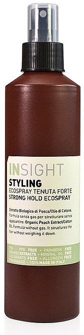 Strong Hold Hair Spray - Insight Styling Strong Hold Ecospray — photo N1