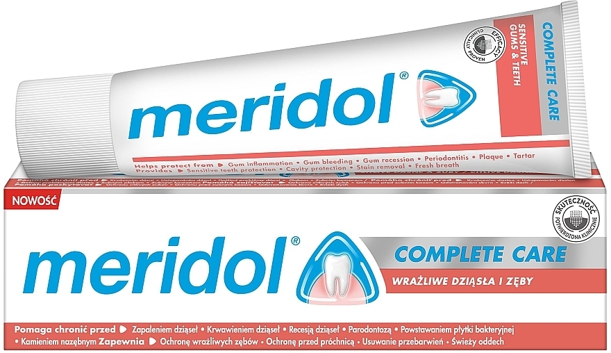 Toothpaste - meridol Complete Care Sensitiv Gums&Teeth — photo N2