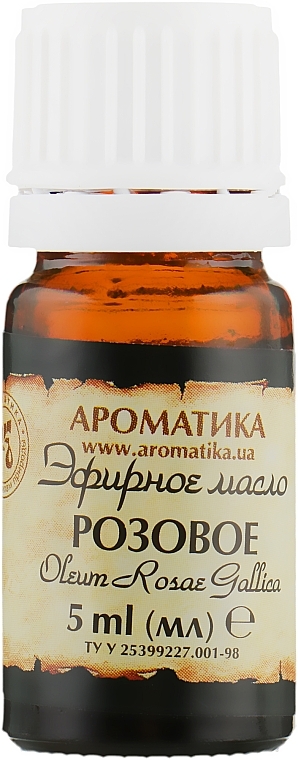 Essential Oil "Rose" - Aromatika — photo N8