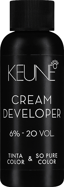 Oxidizing Cream 6% - Keune Tinta Cream Developer 6% 20 Vol — photo N3