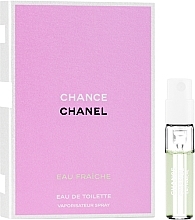 GIFT! Chanel Chance Eau Fraiche - Eau de Toilette (sample) — photo N1