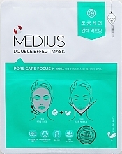 Fragrances, Perfumes, Cosmetics Pore Minimizing Face Mask - Medius Double Effect Mask Pore Care Focus