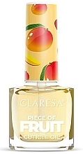 Fragrances, Perfumes, Cosmetics Fruit Cuticle Oil 'Mango' - Claresa Cuticle Oil Piece Of Fruit Mango