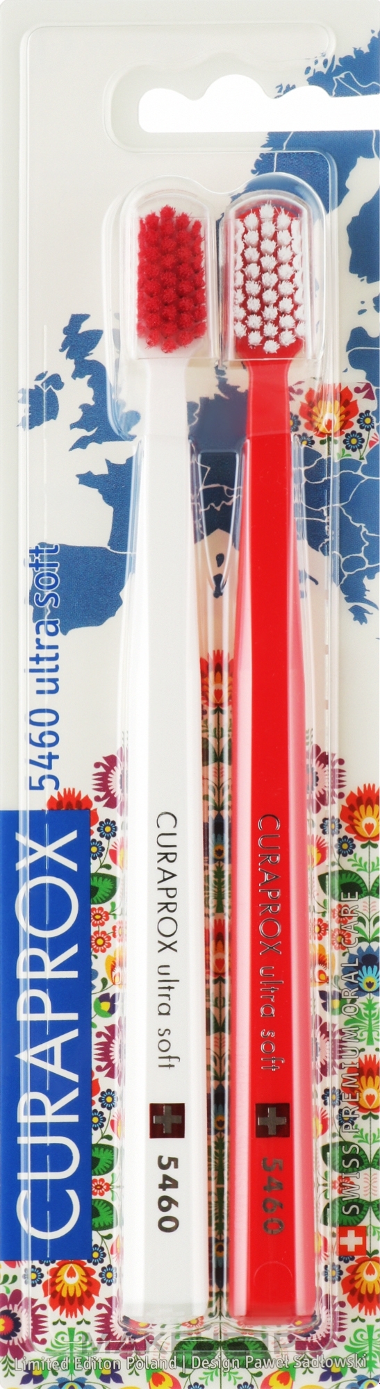 Toothbrush Set for Kids "Polish Edition" - Curaprox 5460 — photo 2 szt.
