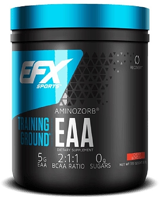 Dietary Supplement Powder with Peach Flavor - EFX Sports Training Ground EAA Georgia Peach — photo N1