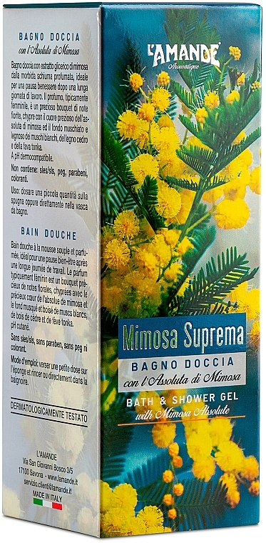 L'Amande Mimosa Suprema - Shower Gel — photo N2