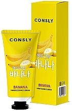 Fragrances, Perfumes, Cosmetics Hand Cream Serum with Banana Extract - Consly Banana Hand Essence Cream