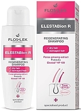 Regenerating Shampoo for Dry & Damaged Hair - Floslek Elestabion R Regenerative Shampoo Dry And Damaged Hair — photo N1
