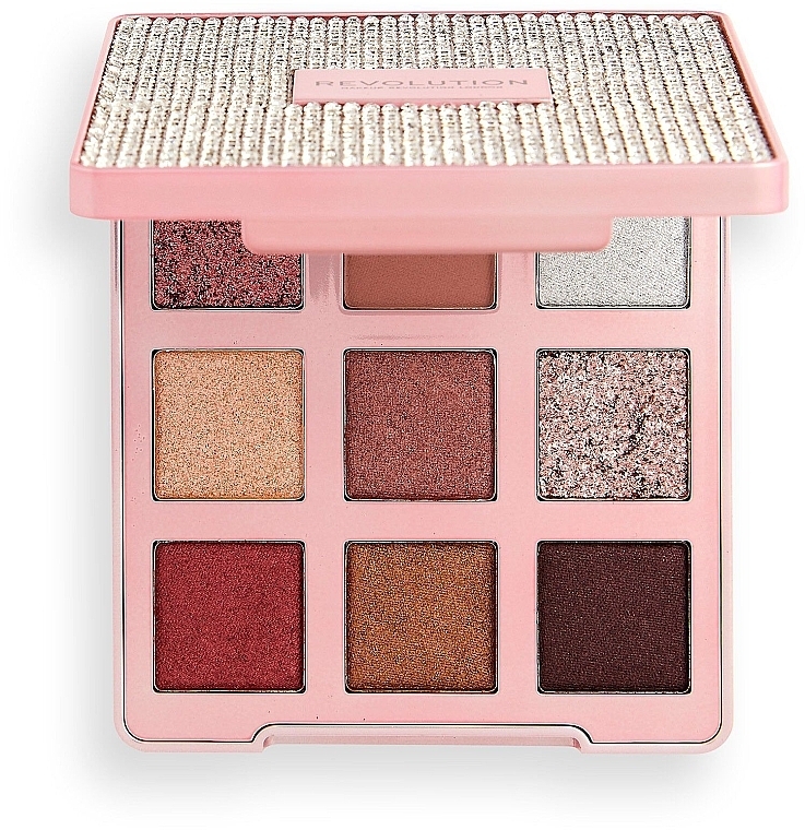 Eyeshadow Palette - Makeup Revolution Precious Glamour Glitz Up Mini Eyeshadow Palette — photo N1