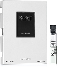 Fragrances, Perfumes, Cosmetics Korloff Paris In White Intense - Eau de Parfum (sample)