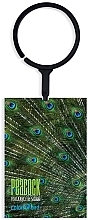 Fragrances, Perfumes, Cosmetics Car Air Freshener 'Camouflage. Peacock' - Sedan Car Freshener Camouflage Black