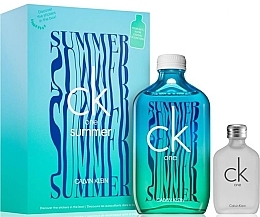 Fragrances, Perfumes, Cosmetics Calvin Klein CK One Summer 2021 - Set (edt/100ml + edt/15ml)