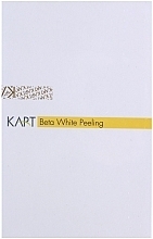 Fragrances, Perfumes, Cosmetics Peeling - Kart Peeling Beta White