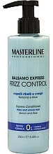 Fragrances, Perfumes, Cosmetics Hair Conditioner - Masterline Professional Frizz Control Conditioner