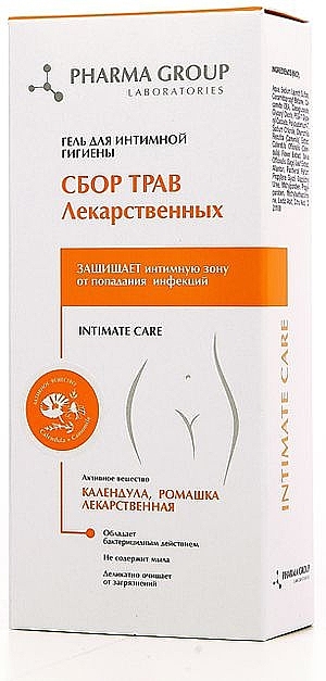 Intimate Hygiene Gel 'Herbal Complex' - Pharma Group Intimate Care — photo N2