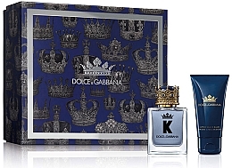 Fragrances, Perfumes, Cosmetics Dolce & Gabbana K by Dolce & Gabbana - Set (edt/50ml + a/sh/balm/50ml)