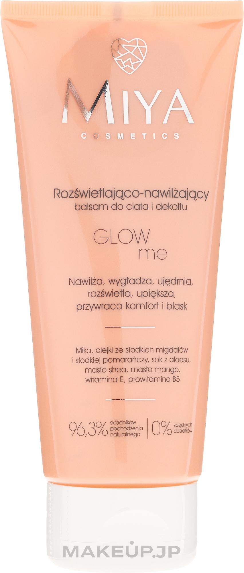 Brightening & Moisturizing Body Balm - Miya Cosmetics Glow Me — photo 200 ml