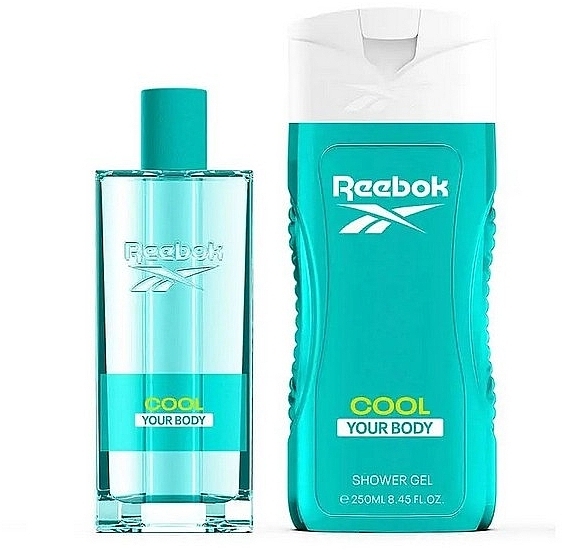 Reebok Cool Your Body - Set (edt/100ml+sh/gel/250ml+ bag/1pcs) — photo N2